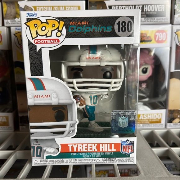 Funko POP! NFL Football Dolphins Tyreek Hill Figure #180 - Picture 2 of 7